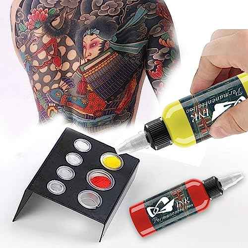 BAODELI Tattoo Ink Set Professional - 14 Colors 1oz (30ml) Vegan-Friendly Pigment Ink Supplies,Tattoo Inks Vegan TI4002-30-14
