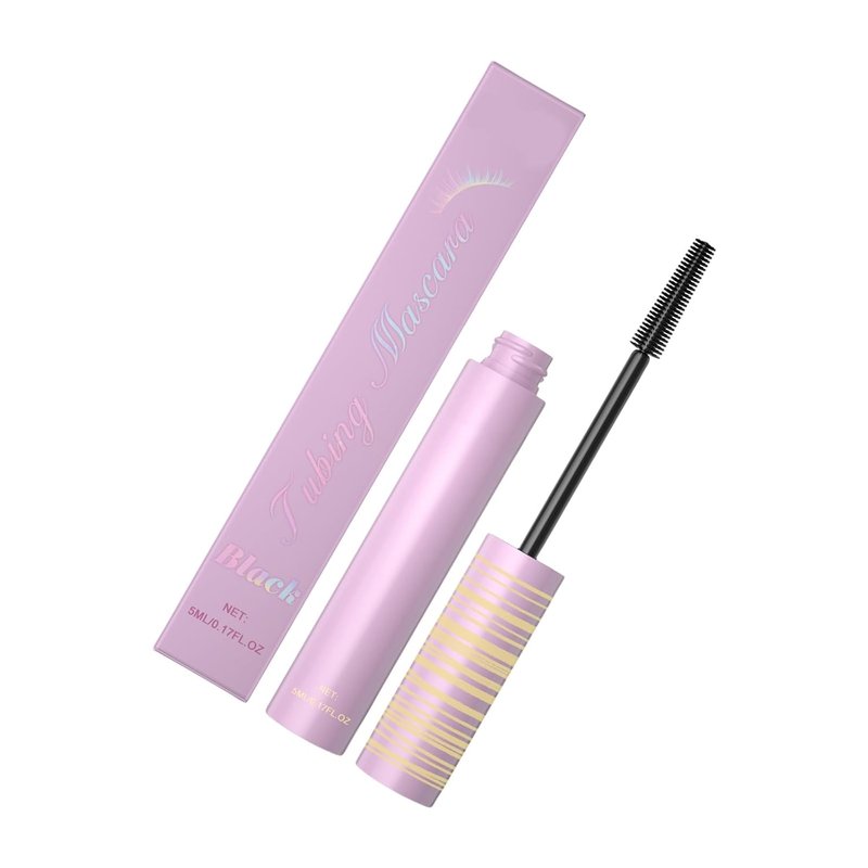 Skiennix 5D Silk Fiber Lash Mascara - Lengthening, Thickening, Long-Lasting, Smudge-Proof Formula