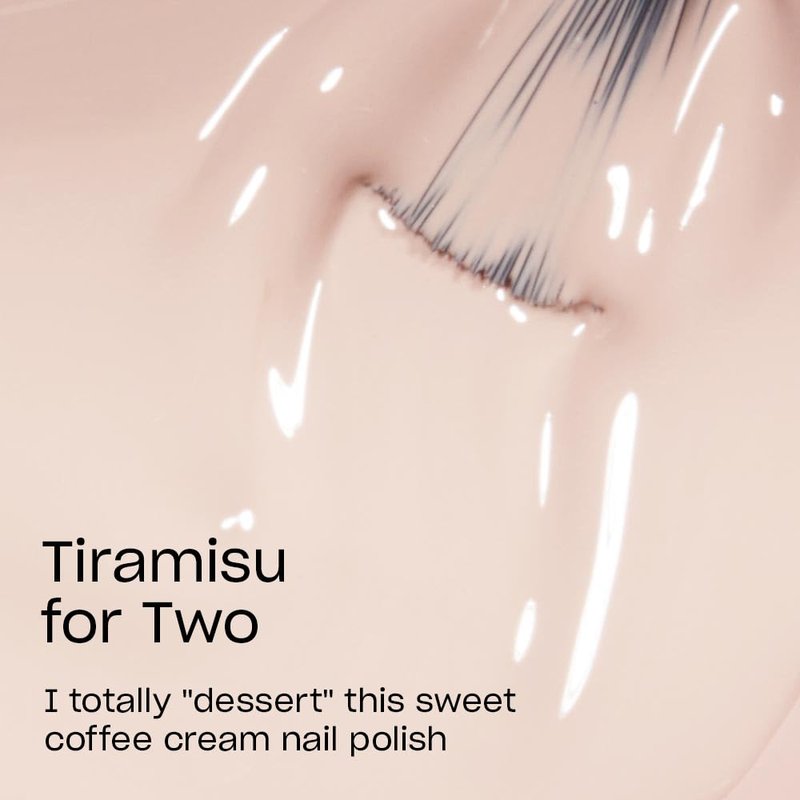 OPI Nail Lacquer Tiramisu for Two | Opaque Soft Brown Crème Chip Resistant Nail Polish | Vegan, Fast Drying, Streak Free