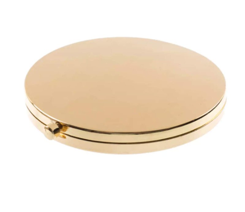 MIHAGUTY Magnifying Compact Mirror for Purses with 2 x 1x Magnification, Folding Mini Pocket Double Sided Travel Makeup Mirror,Perfect for Purse, Pocket Mirror for Gift