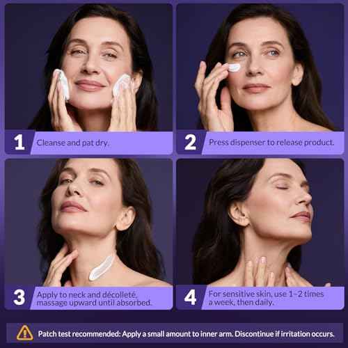 Neck Firming Cream, Wrinkle Cream for Women, Retinol Moisturizer with Collagen and Hyaluronic Acid for Neck, Face and D?collet?, 1.76?fl?oz