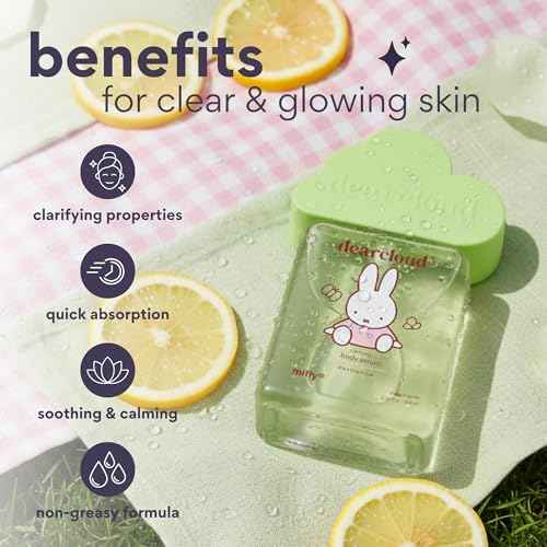 Miffy Clarifying Body Serum ? Ultra Hydrating Serum with AHA/BHA/Cica ? Korean Skin Care Body Serum for Smooth, Clear Skin (5.24 fl oz)