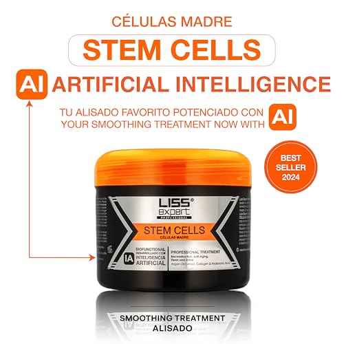 Liss Expert Stem Cells Smoothing Treatment 16.9 oz (8.45 oz x 2) for LONGER HAIR
