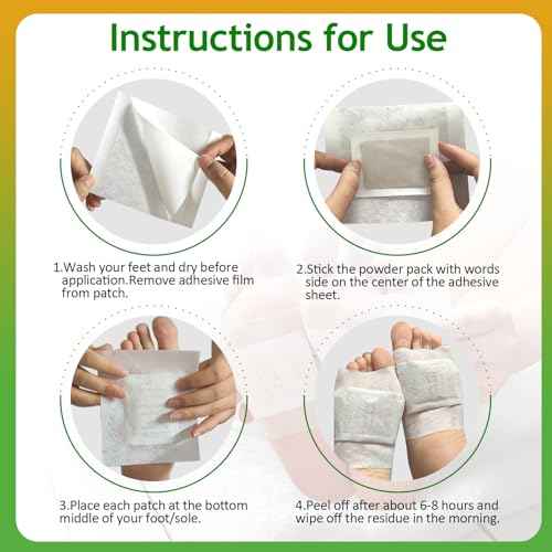 62 Pads Foot Pads Natural Turmeric & Ginger, Wormwood, Bamboo Vinegar, Included 62Pads Goodnight Patches and 62 Adhesive Sheets