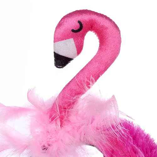 Simple polymer 3 Pcs Hawaii Flamingo Headband Flamingo Headdress Tiara Flamingo Hair Hoop for Carnival Tropical Party Hair Accessory