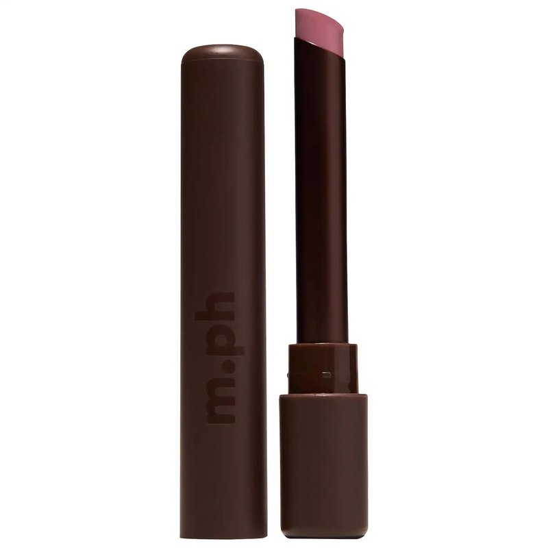 Sheer Lipstick Balm - m.ph Lip Ciggy in First Base | 0.03 oz Cool Mauve Tint