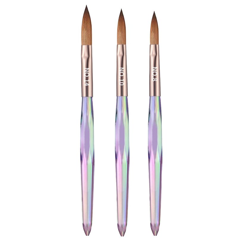 DAIXIANGER 3/6/7PCS Acrylic Nail Brush Set
