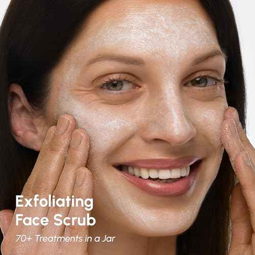 MAREE Face Exfoliator ? Microdermabrasion Facial Scrub & Exfoliating Face Wash for Women ? Collagen & Glycolic Acid ? Gentle Scrub and Exfoliant ? Men Exfoliating Scrubber ? Exfoliante Facial Cleanser