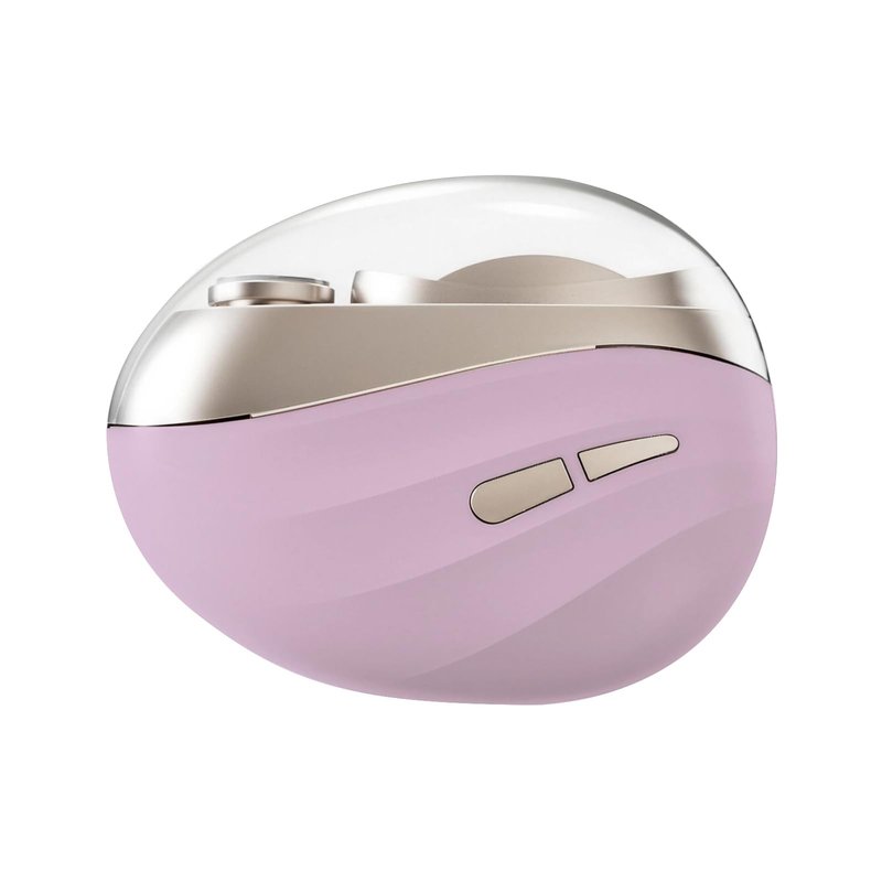 Electric Nail Clipper for Seniors, Adults & Kids, 2 Speed Electric Nail Trimmer for Toenails & Fingernails, Rechargeable Electric Automatic Nail Clipper & Trimmer with Light & Dust Collector (Purple)