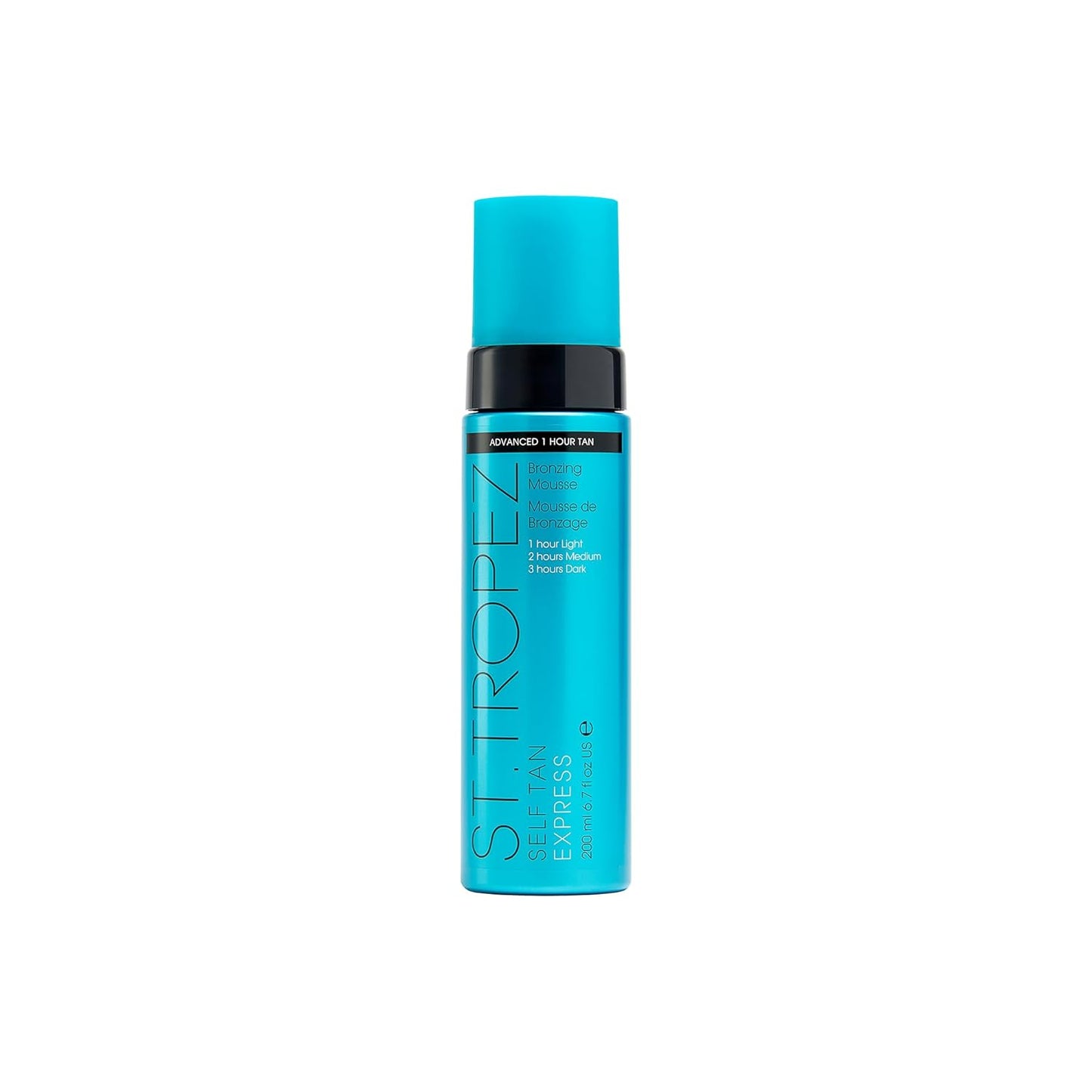St. Tropez Self Tan Express Mousse - Fast Acting, Streak-Free Tan in 1-3 Hours | 6.7 Fl Oz, Vegan & Cruelty-Free