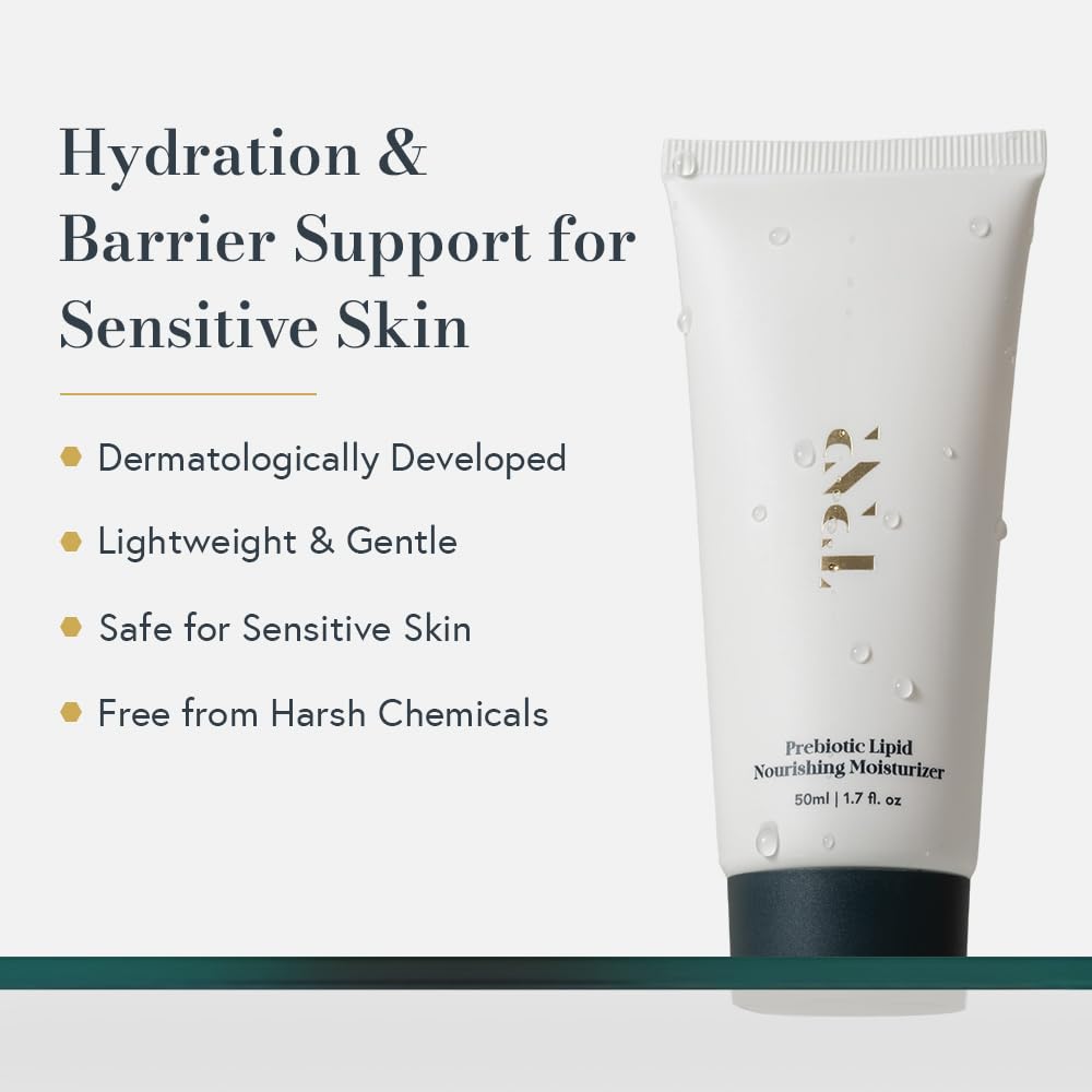 TRNR Prebiotic Lipid Nourishing Face Moisturizer (50ml/1.7oz) | Hydrating Face Cream| Natural, Plant-Based & Science-First Facial Moisturizer for Women & Men