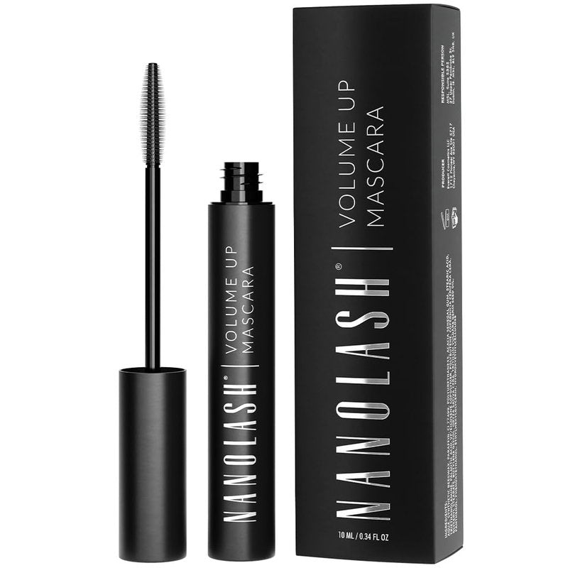 Nanolash Volume Up Mascara 10 ml - Thickening Mascara, False Lash Effect, Black