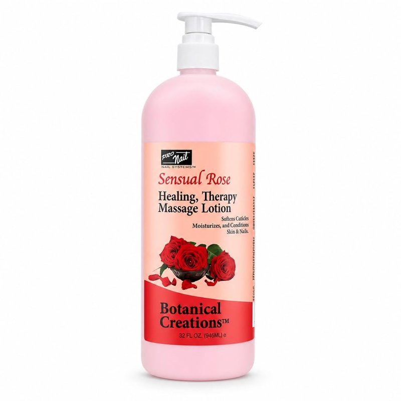 PRONAIL Healing Therapy Multi-Purpose Salon & Spa Lotion - All-in-One Treatment for Manicures, Pedicures, and Massage with Treatment in Every Pump to Streamline Services & Justify Premium Price 32 Oz