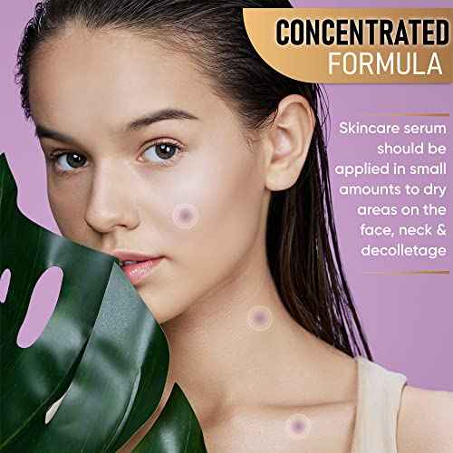 Honey Girl Organics HoneyGlo Regenerating Face Serum, USDA Certified Organic Facial Serum for Women Softens and Moisturizes Skin with Enriched Beehive Ingredients, Vitamin C and EVOO (1 oz)