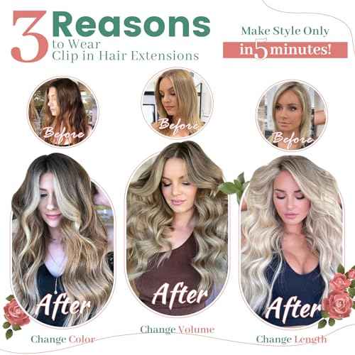 JESSBO Clip in Hair Extensions Real Human Hair 18 Inch 120g 7pcs Dark Brown Seamless Human Hair Clip in Extensions Invisible Double Weft Natural Straight Hair Extensions for Woman (18 Inch #2)