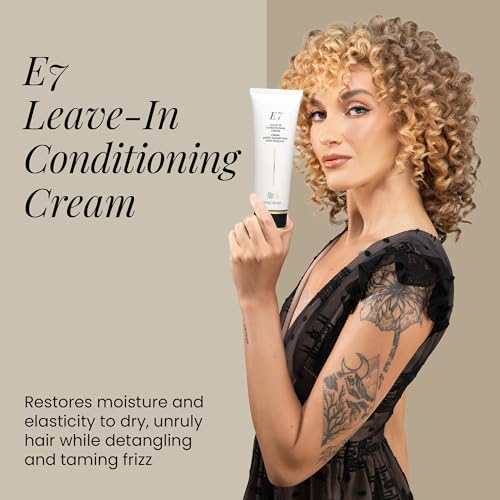 ALOXXI E7 Leave-In Conditioning Cream, Hydration & Intense Repair for Dry, Frizzy & Damaged Hair, Paraben-Free, 6.8 Fl Oz