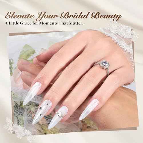 Beetles Christmas Gel Nail Polish Set ? Wedding Beauty Gel Nail Polish Colors, Hema Free 15ml UV LED Soak Off Manicure with Base Coat Top Coat All in an Elegant Gift Box for Women Holiday Gifting