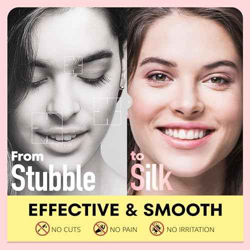 VG VOGCREST Nose Trimmer for Women: 2 in 1 Rechargeable Facial Hair Removal - Portable Mini Face Shaver for Chin Lip Peach Fuzz Ideal for Travel Use