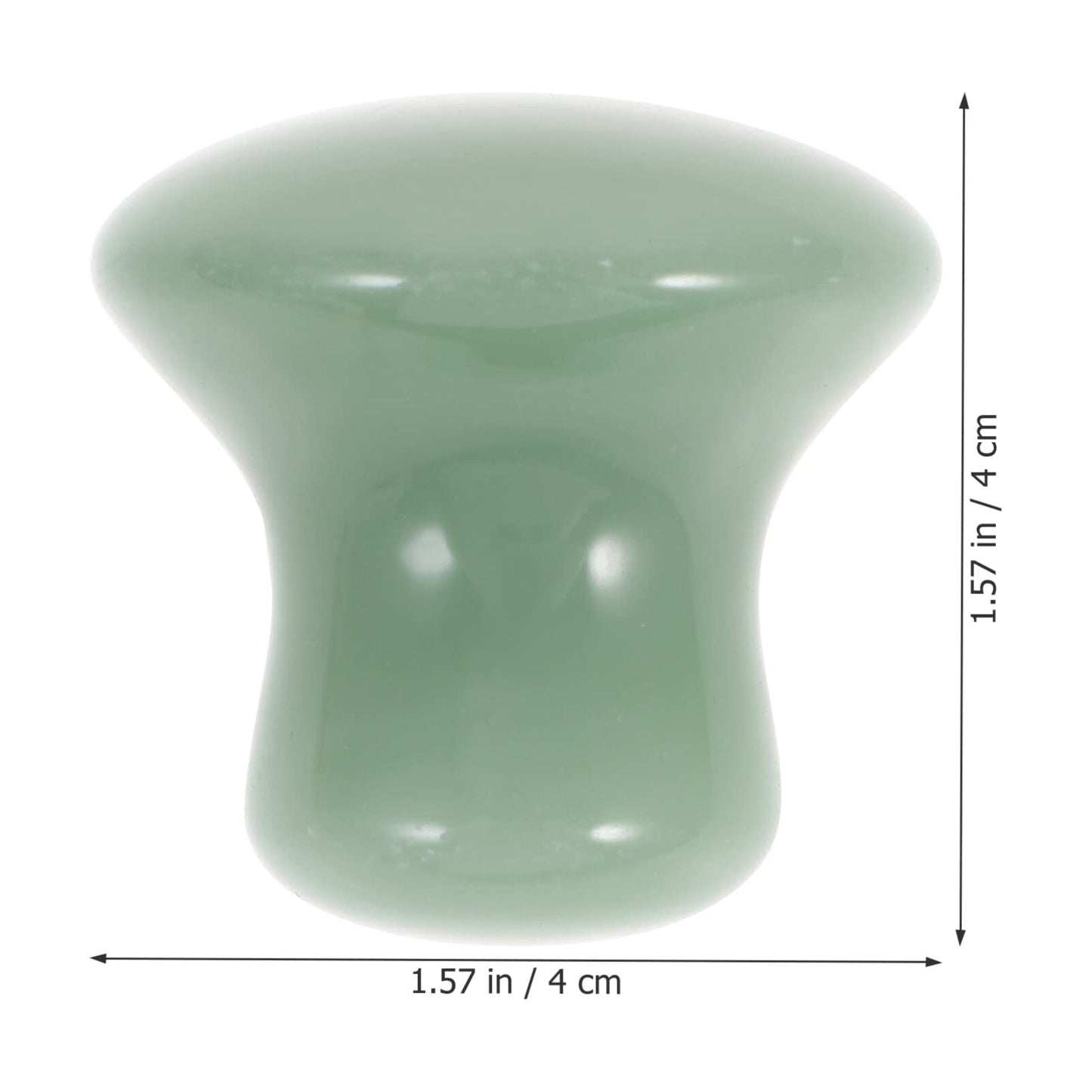 Uonlytech Gua Sha Tools Skin Care Set Tools Quartz Health Jade Jade Roller Stones Mushroom Remove Wrinkles for Home Spa, Green Skin Care Tools