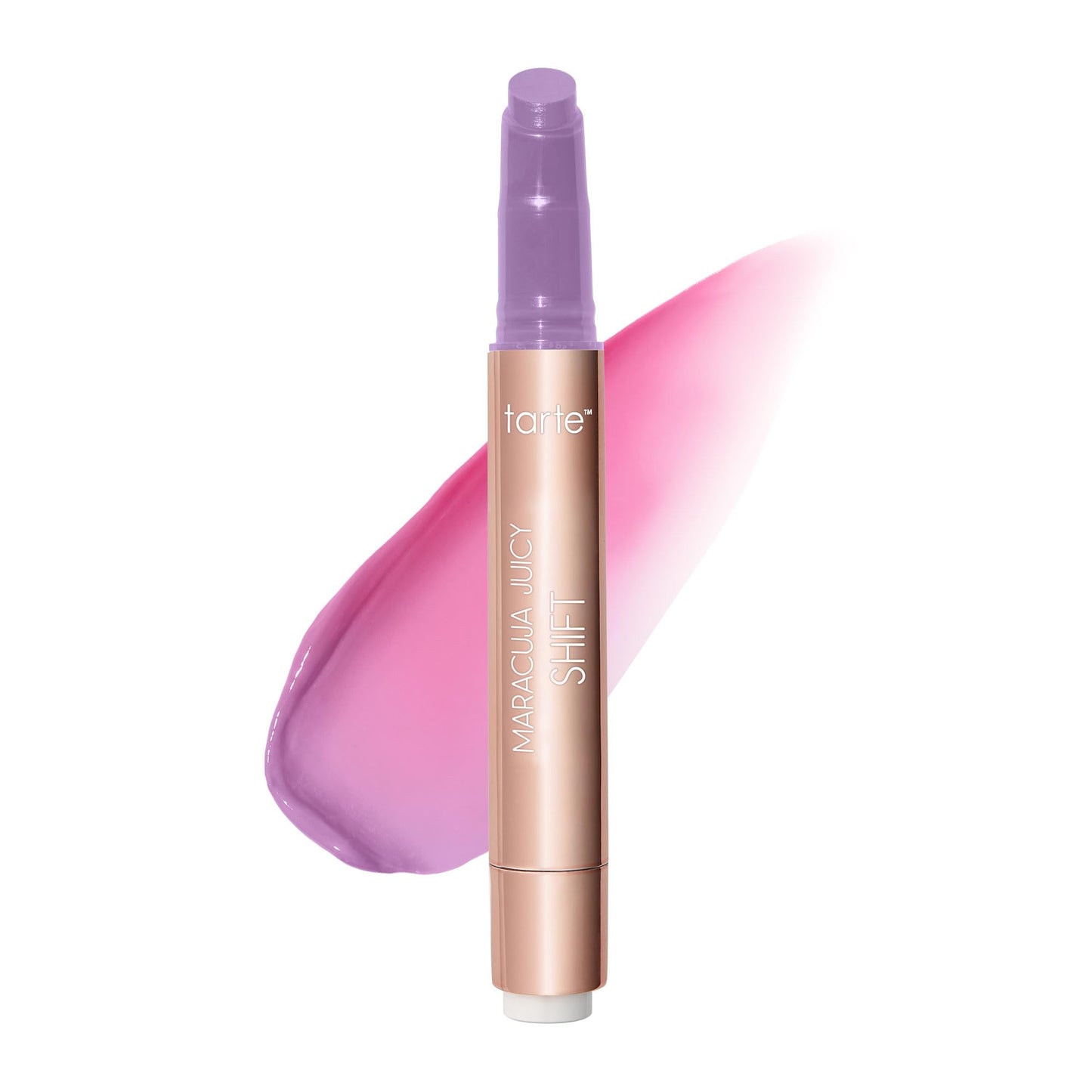 tarte maracuja juicy lip shift – Hydrating & Volumizing Lip Plumper Gloss Balm, Hyaluronic Acid, pH-Powered Plumping Lipgloss, High Shine Finish, Vegan & Cruelty-Free, full size, grape