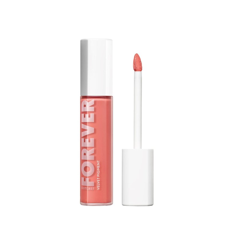 CoverGirl Outlast Forever Velvet Pigment, 150 Cloud Nude, Matte Lipstick, Vegan Formula, Easy to Use, Glides on Effortlessly, Long-Lasting, Perfect Color, 0.30oz