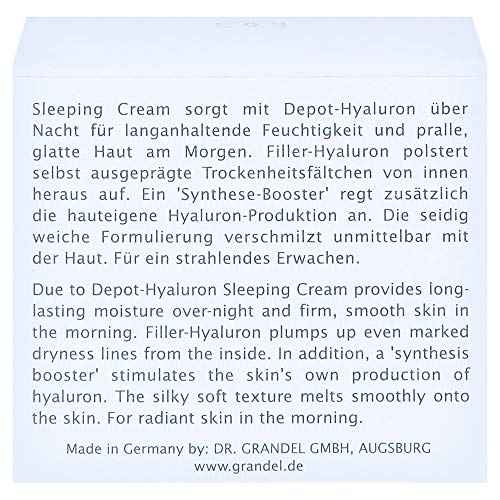 Dr. Grandel Hydro Active Hyaluron Refill Night Sleeping Cream