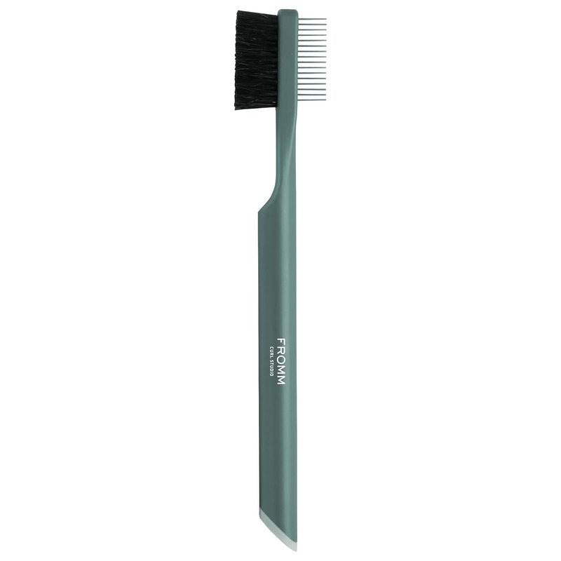Fromm Professional Curl Studio 9" Edge Brush - Tame, Style, and Smooth Baby Hairs Effortlessly
