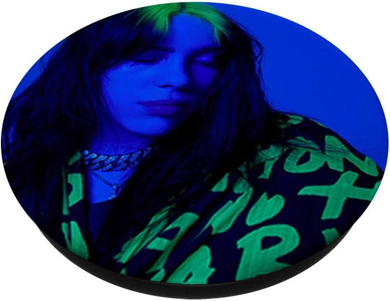 Billie Eilish PopSockets Standard PopGrip - Downward Glance Photo Design for Easy Grip