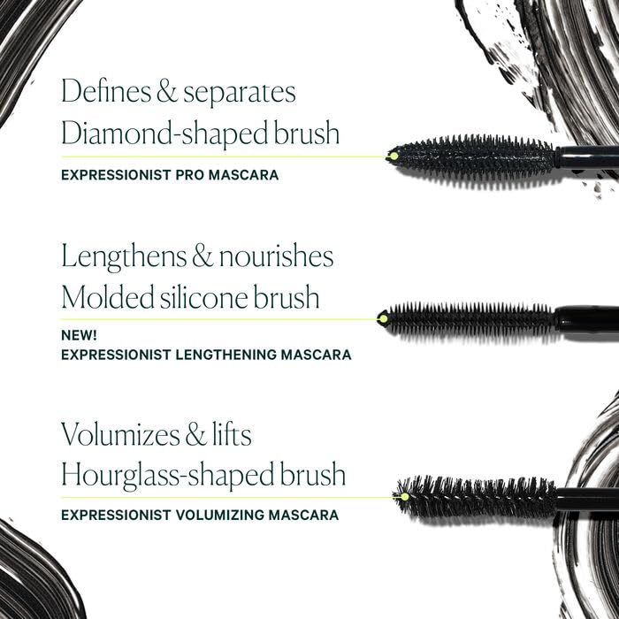 Well People Expressionist Pro Mascara - Long-Wear Defining & Lengthening Formula for Fuller Lashes | Vegan, Brown