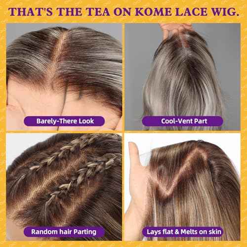 Platinum Blonde Synthetic Lace Front Wig,13¡¿6 Curly Meshless Glueless Wigs for Women Daily Use 26IN£¨#TT6/4603£©