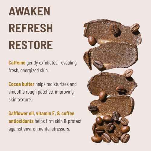 Cocoon Dak Lak Face Polish, Body Polish & Body Butter Combo. 100% Vegan Exfoliating Scrub for Smooth & Glowing Skins | Reduce Stretch Marks, Acne & Cellulite | Gift for Coffee Lovers (6.76 fl oz each)