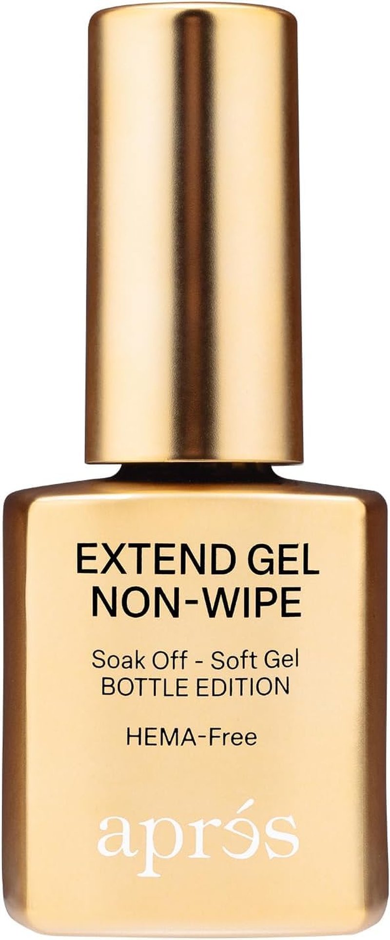 APRÉS Nail Non-Wipe Extend Gel, Soak Off HEMA-Free TPO-Free Gel-X Tips Adhesive 15ml / 0.5oz
