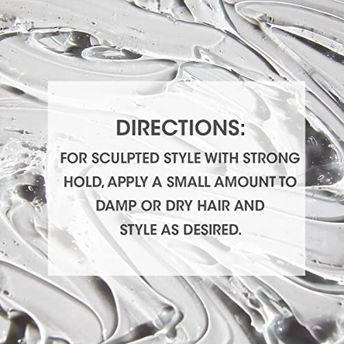 SEVEN Haircare KENTE SCULPT Hair Gel for Women & Men, Strong Hold Styling Gel with Aloe Vera & Cucumber, Alcohol-Free, Flake Free for Curly, Frizzy Hair, Made in USA, 4oz