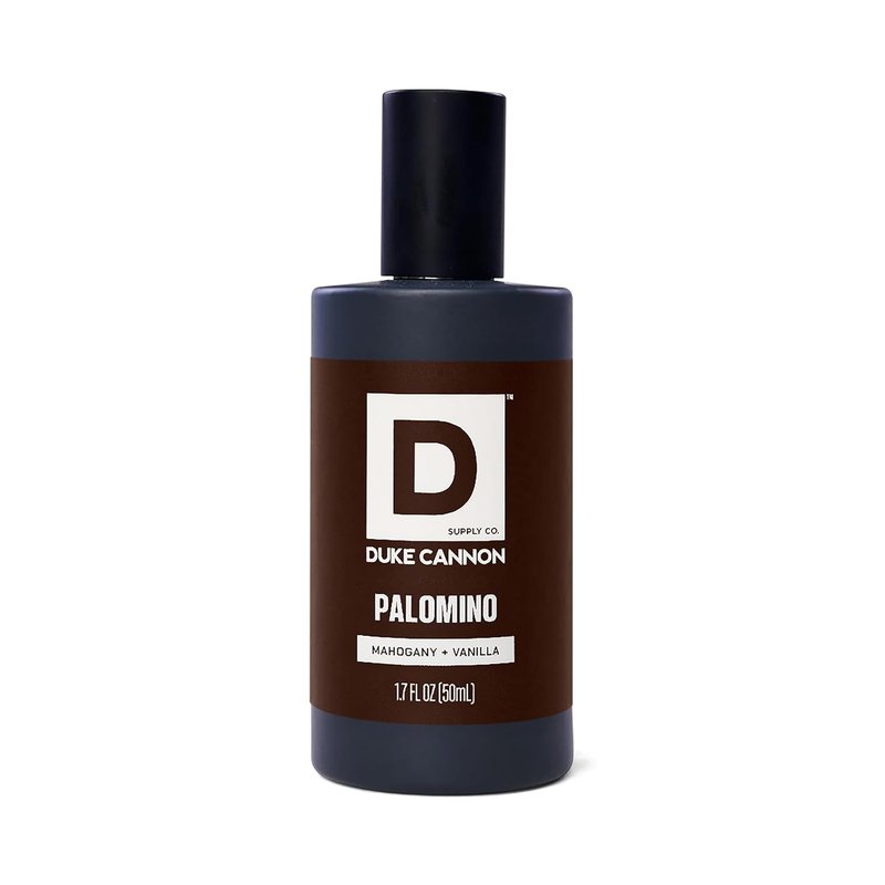 Duke Cannon Proper Cologne Palomino - Men's Eau de Parfum with Mahogany & Vanilla | 1.7 fl oz, Long-Lasting Scent