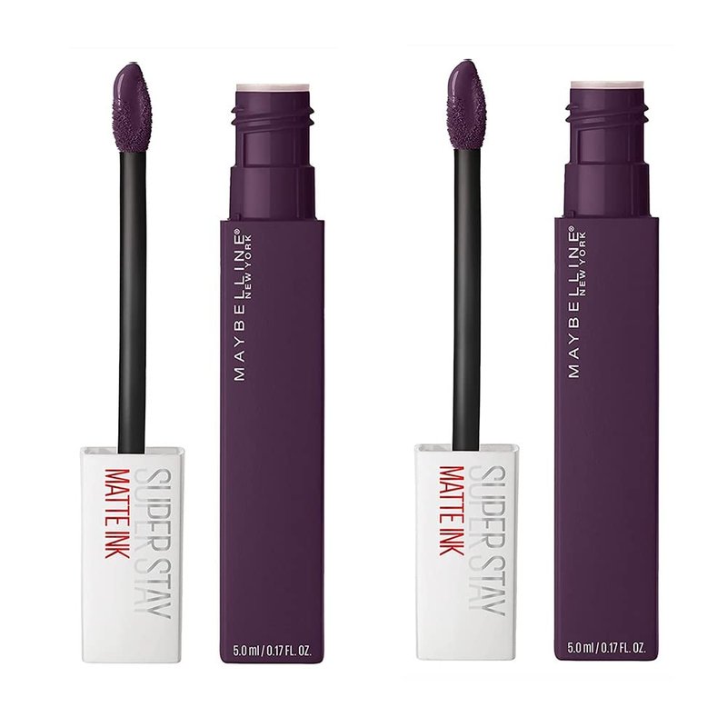 Maybelline New York SuperStay Matte Ink Liquid Lipstick - Long-Lasting Color | Pack of 2, Originator #1102