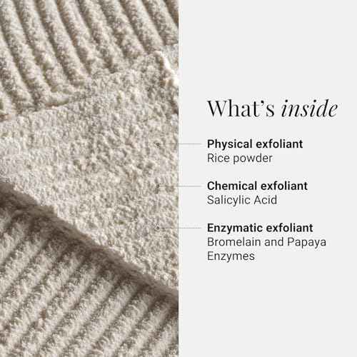 G.M. COLLIN Active Exfoliant Powder | Exfoliating Face Cleanser with Salicylic Acid and Papaya Enzyme | Gentle Daily Facial Scrub with Niacinamide
