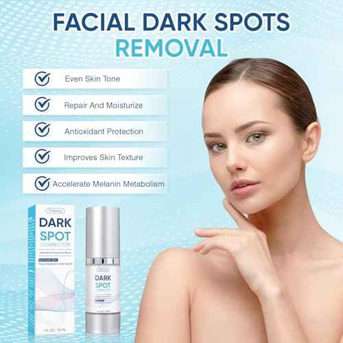 Dark Spot Remover for Face Body Serum with Hyperpigmentation Treatment Skin Brown Spot Age Spot Remover Dark Spot Corrector Glow Serum Brighten Even Gentle and Non-Irritating Unisex 1 Fl Oz 2 pack