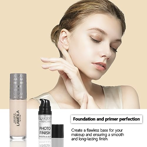 Full Makeup Kit for Girls - Eyeshadow Palette, Lip Gloss & Lipstick, Makeup Brushes, Foundation, Concealer, Mascara, Powder, Makeup Bag