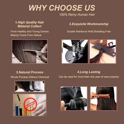 Clip in Hair Extensions Real Human Hair 120g 7pcs Human Hair Clip in Extensions 18 Inch Dark Brown #2 Thickened Straight Real Hair Extensions Clip in Human Hair