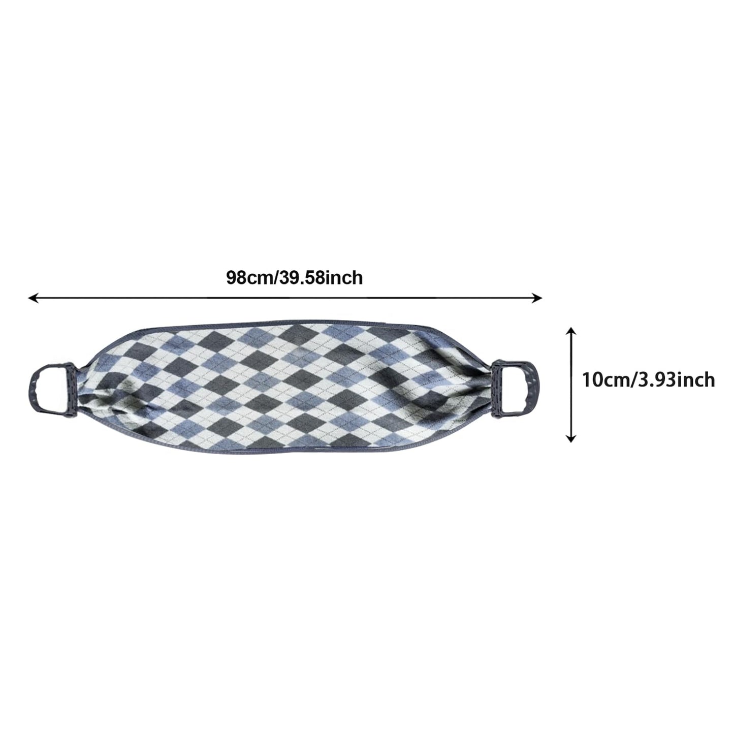 Back Scrubber for Shower for Men Women, 38 Inches Dual-Sided Back Cleaner Exfoliating Body Scrubber with Handles, Back Exfoliator for Deep Clean, Back Washer Bath Scrubber for Body