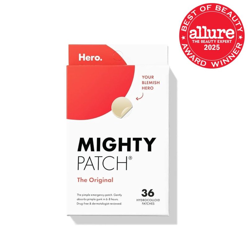 Mighty Patch Original Pimple Patch & Invisible Blemish Protectant Bundle - 36 Patches & 10ml Liquid