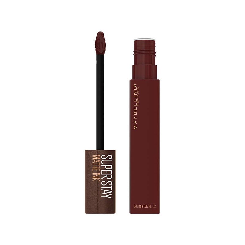 Maybelline New York SuperStay Matte Ink Liquid Lipstick, Coffee Edition, Mocha Inventor, 0.17 Ounce