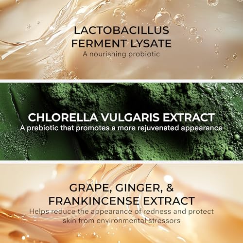 COSMEDIX Harmonize Microbiome Boosting Moisturizer - Ultra-Light Prebiotic Facial Skin Care Products for Softer, Smoother & Vibrant-Looking Skin - Face Lotion for All Skin Types