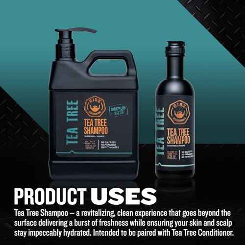 GIBS Tea Tree Liter Set - Shampoo and Conditioner