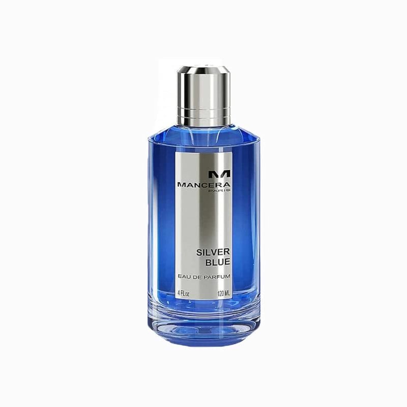 Mancera Silver Blue Eau de Parfum - Fresh Marine Citrus Fragrance | 120ml / 4 fl oz