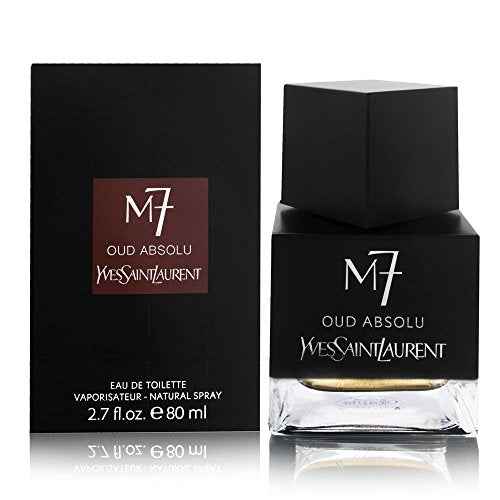 YSL M-7 Oud Absolu Eau de Toilette Spray for Men, 2.7 Ounce