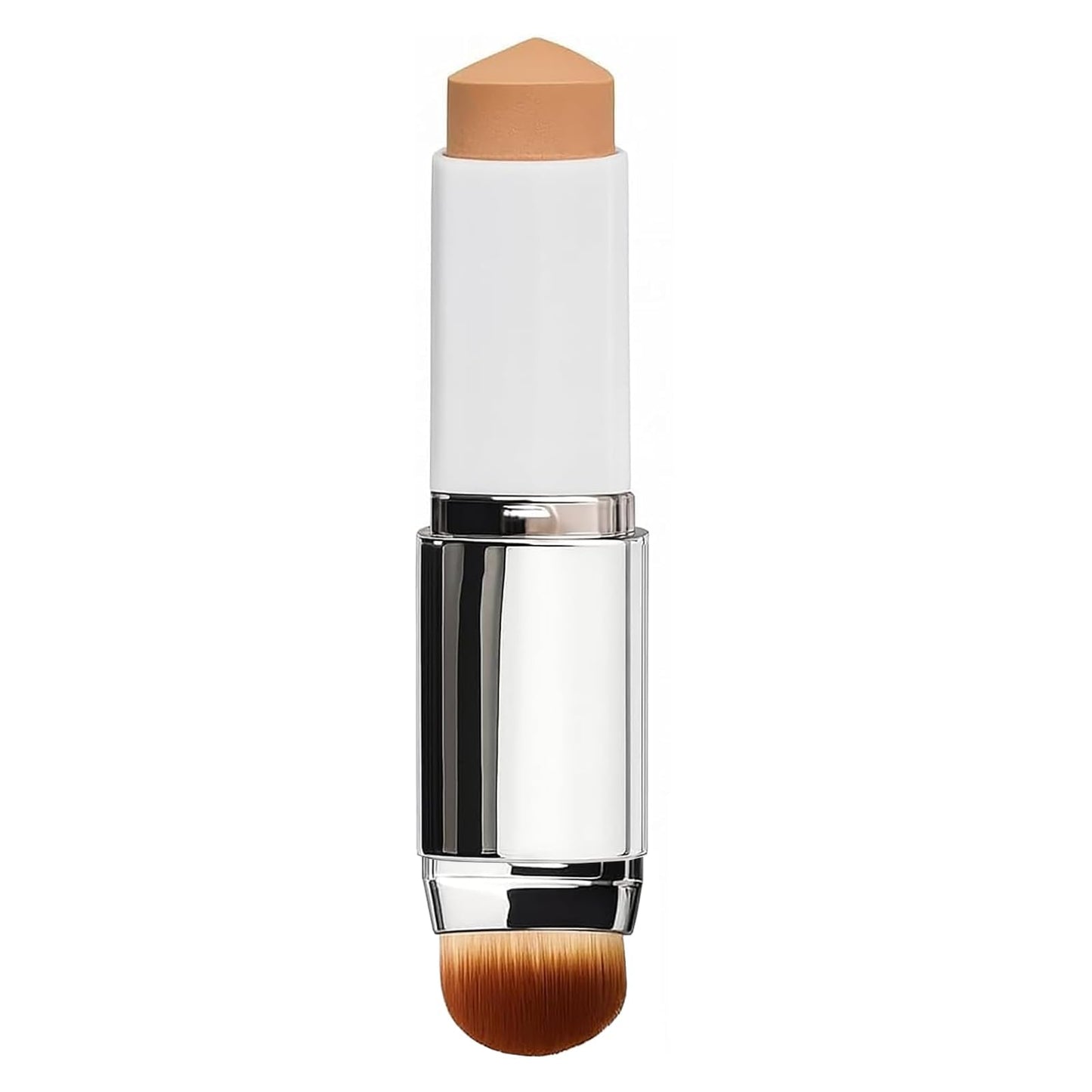 YTDJ Color Changing Foundation Stick with Built-In Brush, Hydrating Balm to Cream Face Makeup, Color-Adapting Dewy Foundation for Natural Everyday Look & Mature Skin (202 Natural)