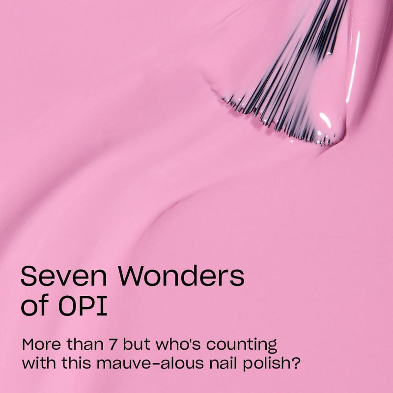 OPI Nail Lacquer - Vibrant Pink Crème Finish | Long-Lasting & Chip-Resistant Formula