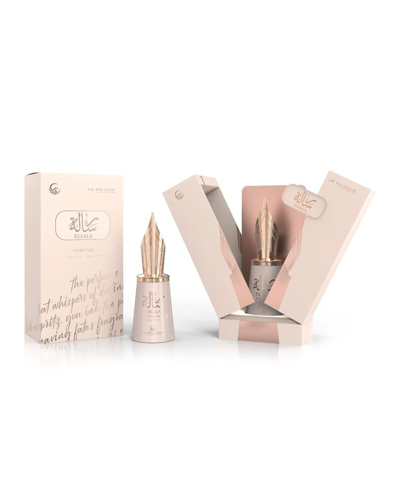 Le Falcone Forever Eau de Parfum Unisex - Sweet Gourmand Scent with Caramel, Vanilla & Coconut - 3.4 oz / 100 ml