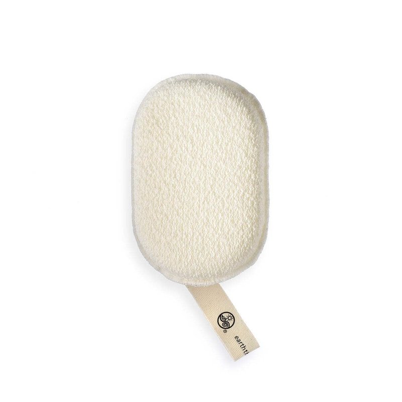 Earth Therapeutics Organic Cotton Exfoliating Hydro Sponge - Oval